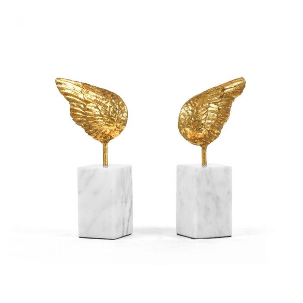 Wings Statue, Gold