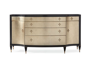 Black And Gold Sideboard