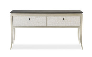 Capiz Shell Two Drawer Sideboard