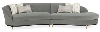 Three's Company Right Arm Facing Chaise Sectional