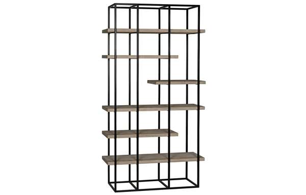 Cedron Bookcase, Small, Reclaimed Lumber Shelves