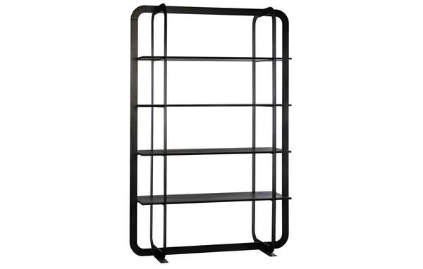 Illusionist Bookcase, Reclaimed Lumber Shelves