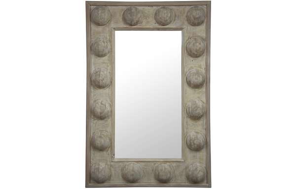 Reclaimed Lumber Boulder Mirror
