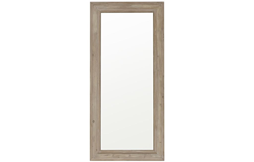 Reclaimed Lumber Floor Mirror