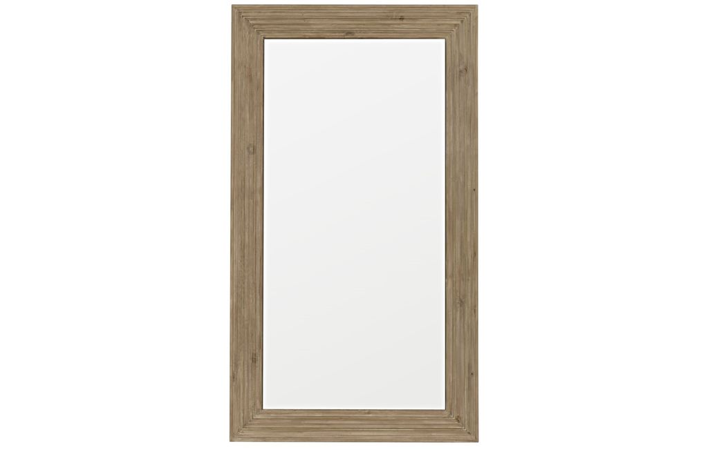 Reclaimed Lumber Floor Mirror