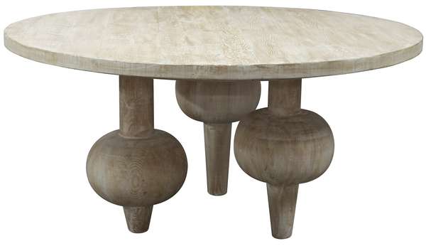 Pippa Reclaimed Lumber Dining Table, 60"