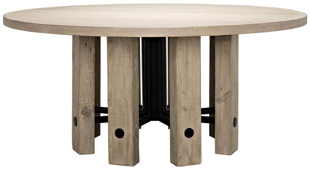 Preview image for Reclaimed Lumber Monstro Round Dining Table