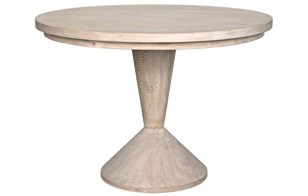 Grey Wash Reclaimed Lumber Dining Table (42"W x 30"D)