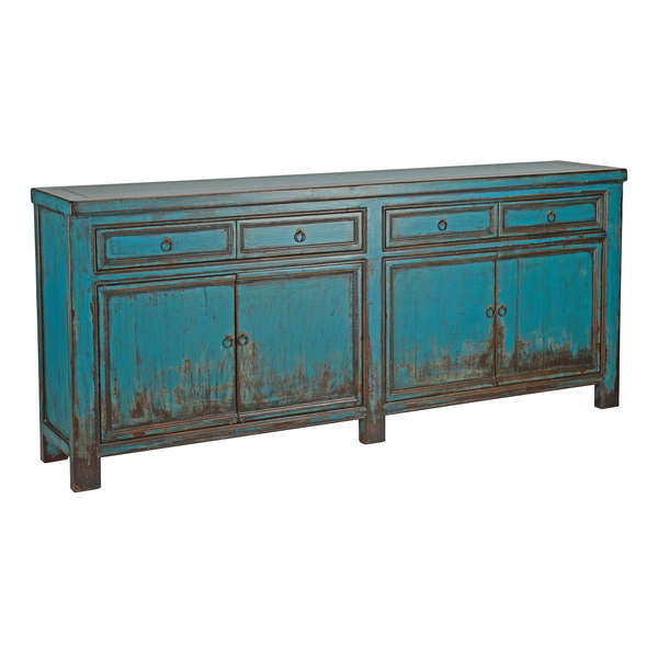 Libbit 4Dwr 4Dr Sideboard Antique Blue