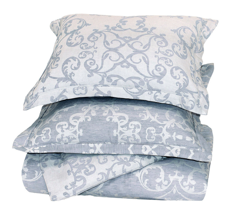 Lido Jacquard Duvet Collection - Denim