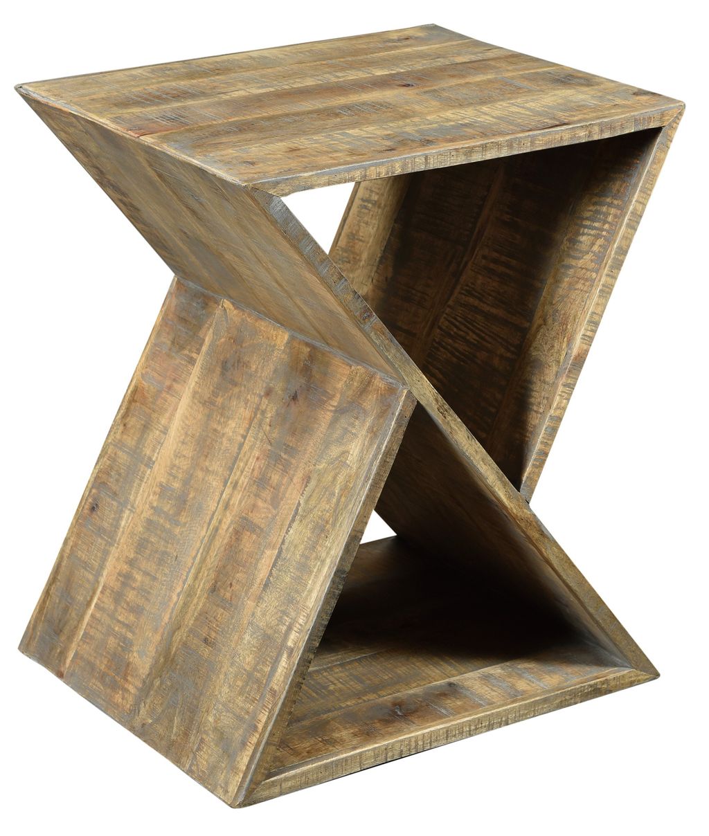 Preview image for Bengal Manor Mango Wood Angled End Table