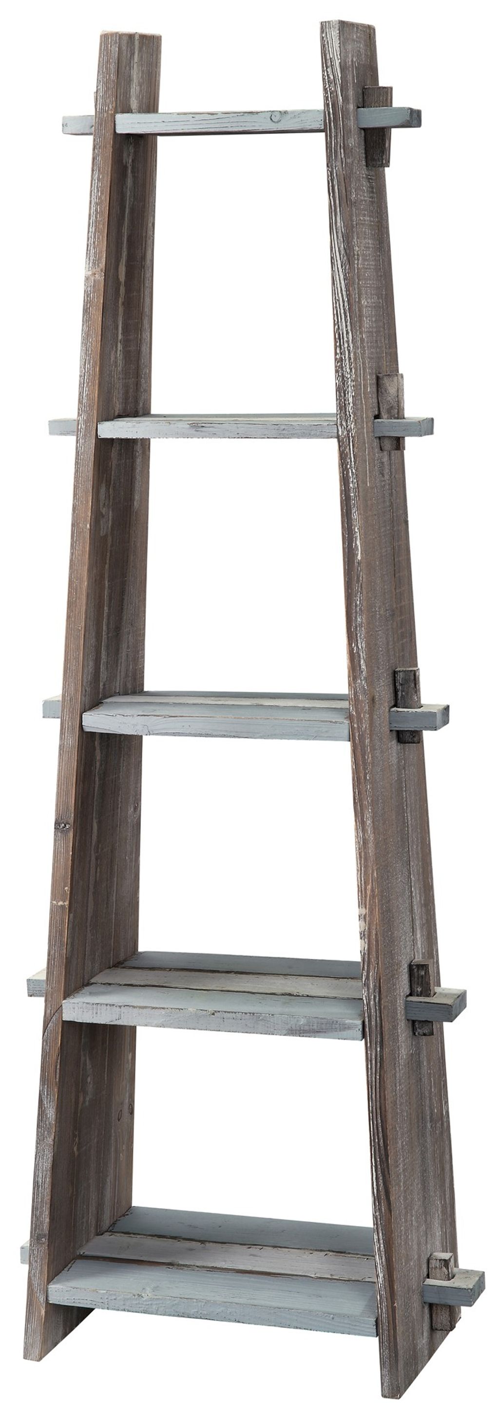 Nantucket Weathered Wood Etagere