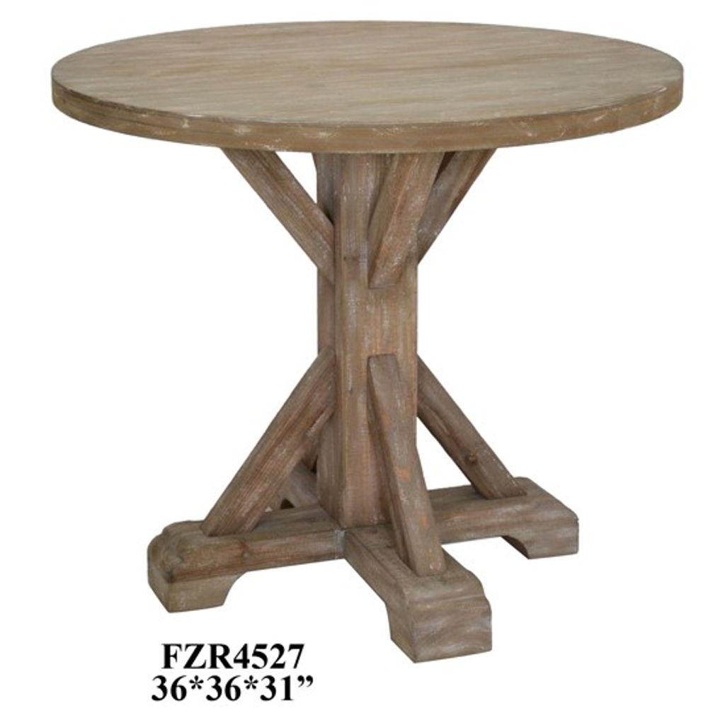 Sonoma Rustic Wood Large Accent Table