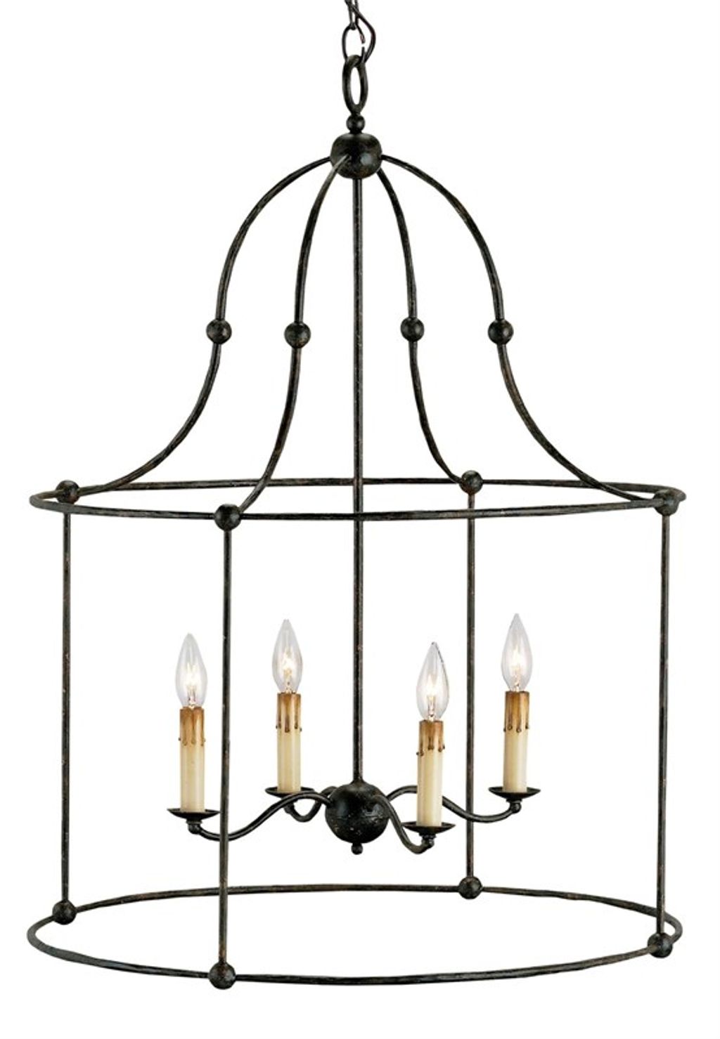 Preview image for Fitzjames Black Large Lantern