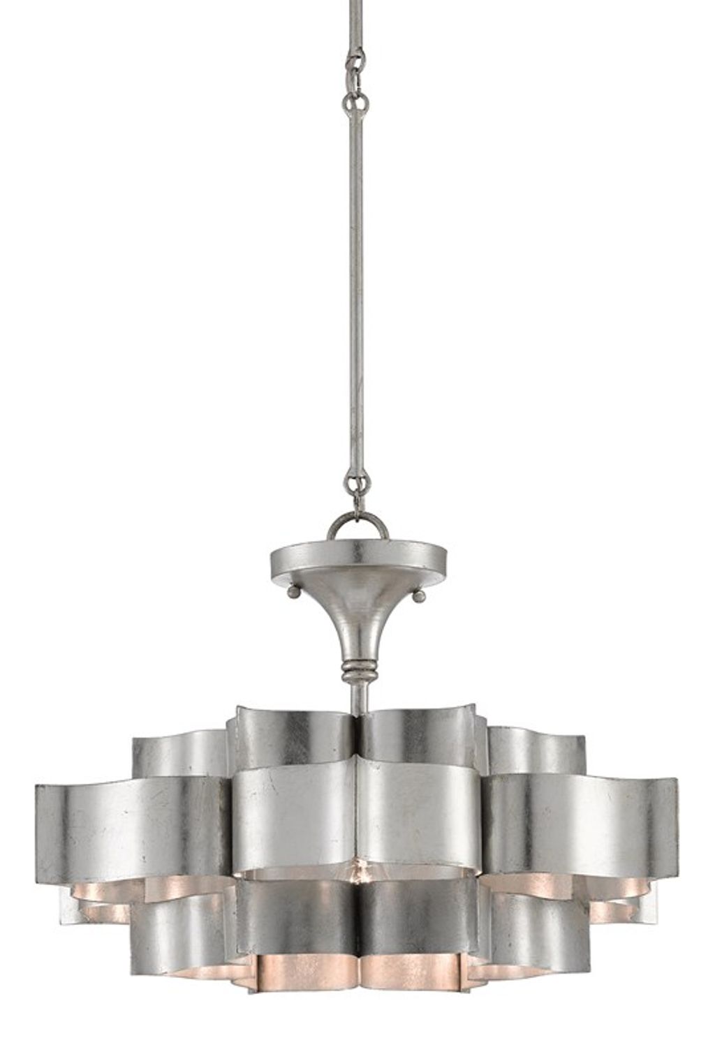 Preview image for Grand Lotus Silver Small Chandelier
