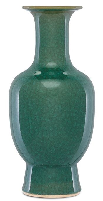 Karoo Large Crystalized Green Vasse