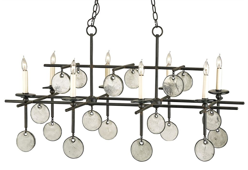 Preview image for Sethos Black Rectangular Chandelier