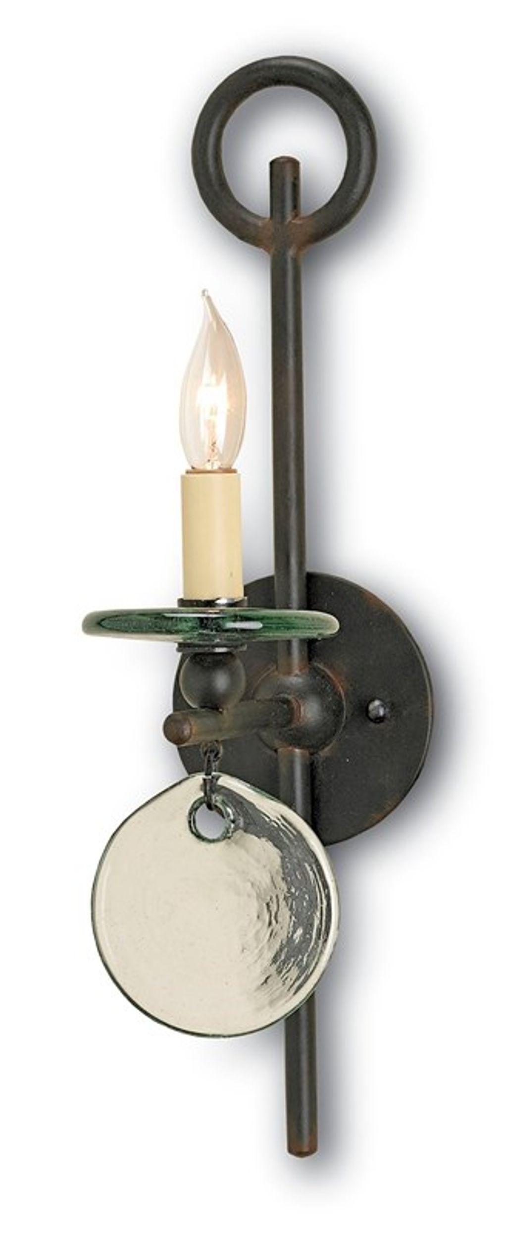 Sethos Black Wall Sconce