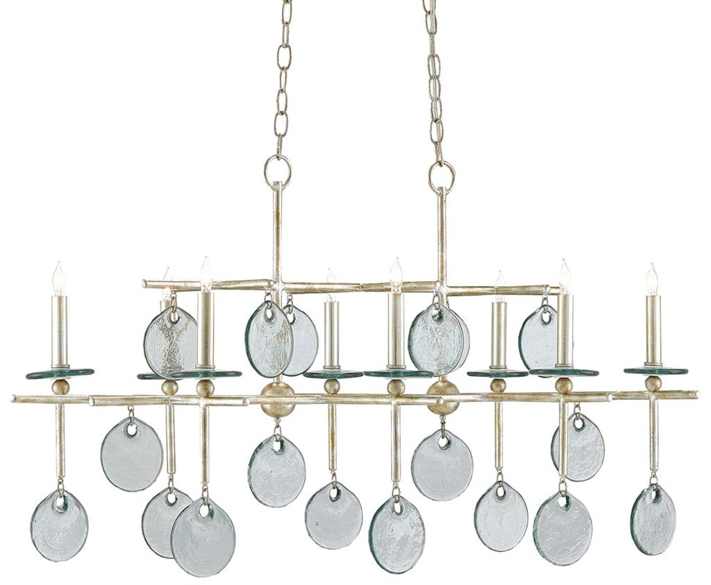 Preview image for Sethos Silver Rectangular Chandelier