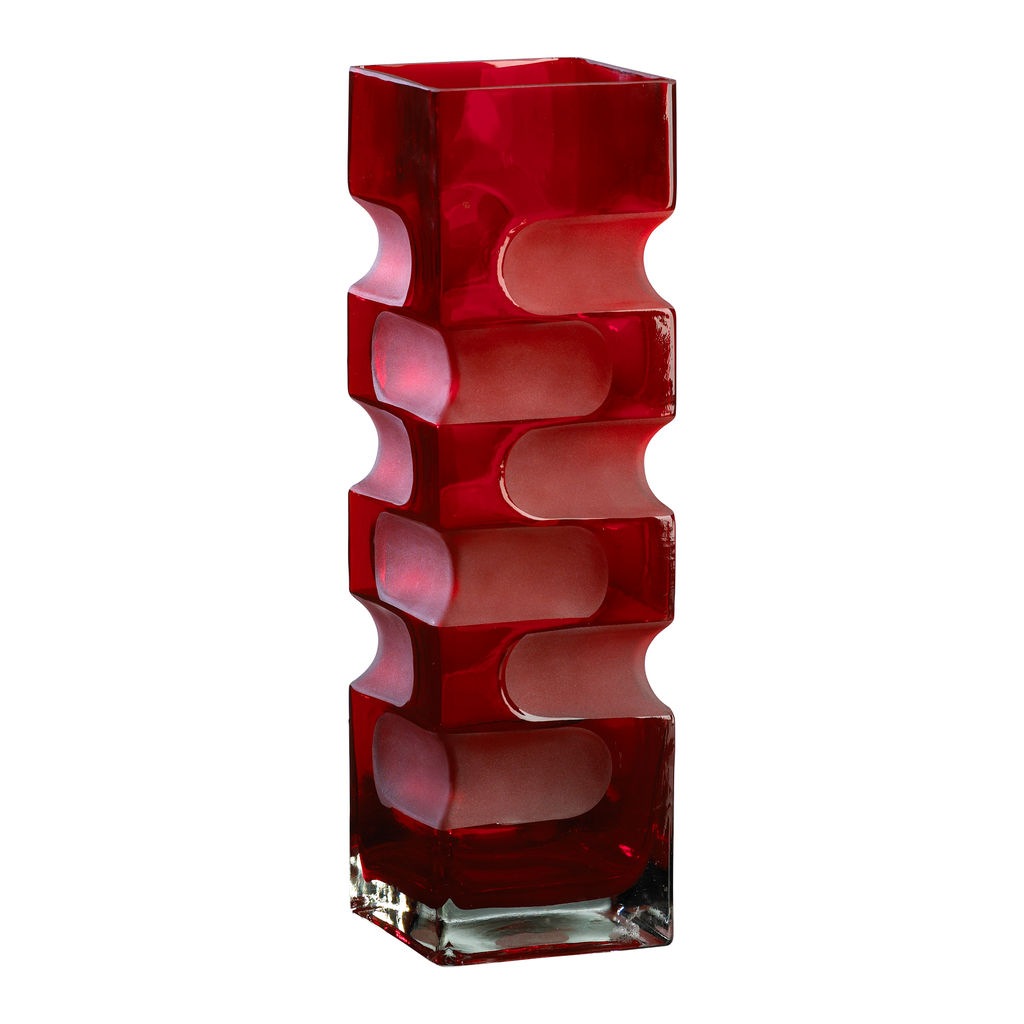 Preview image for Large Ruby Etched Vase