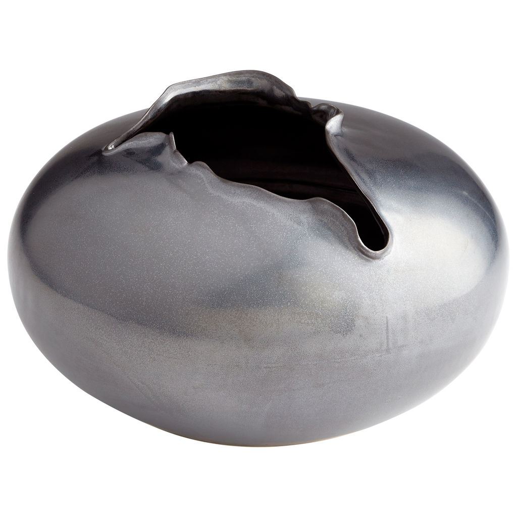 Large Silver Vase