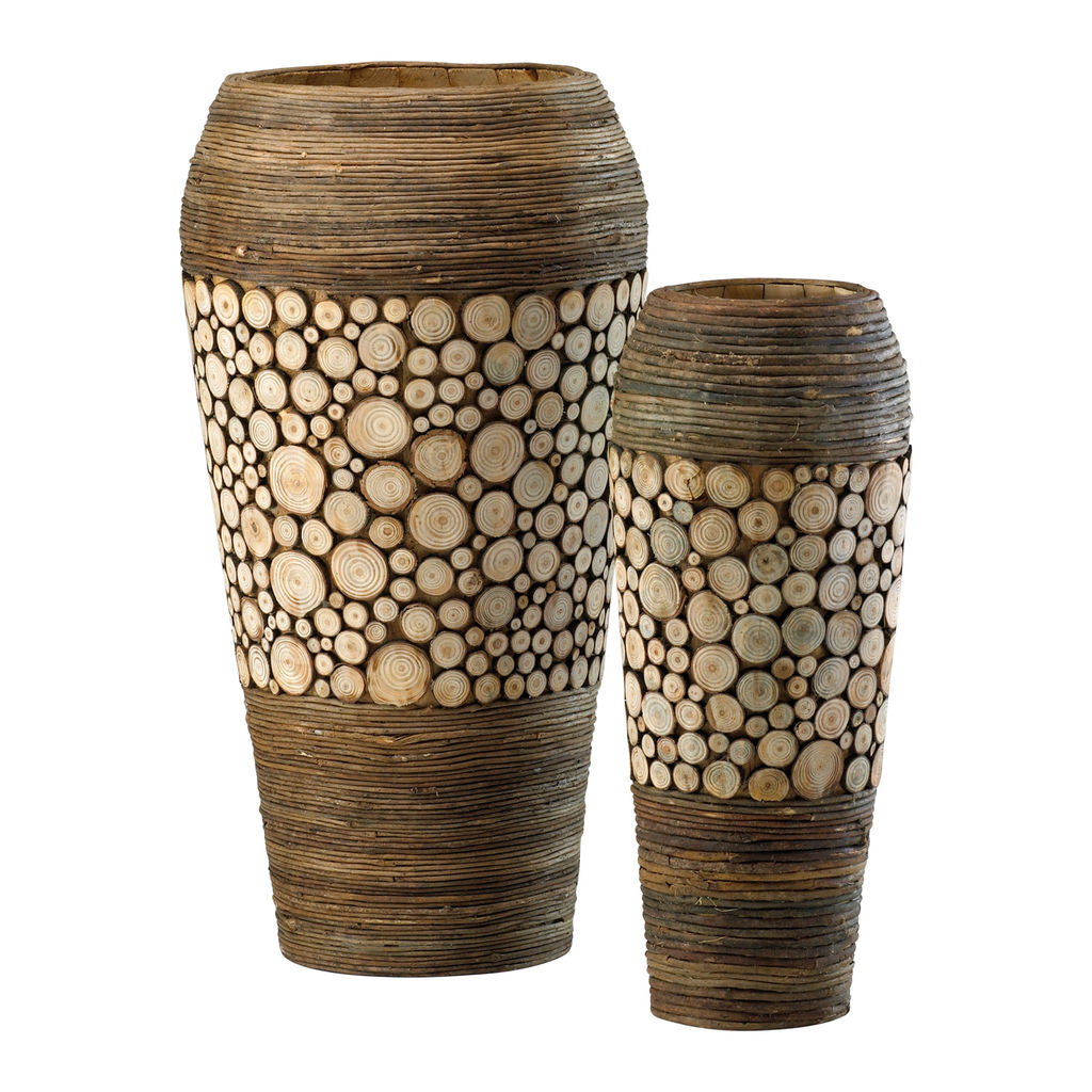 Preview image for Wood Slice Oblong Containers