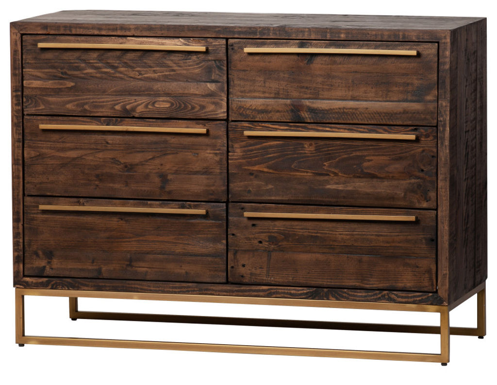 Preview image for Leon Six Drawer Dresser, Toasted Cocoa