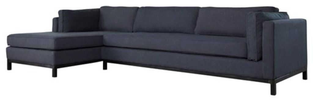 Preview image for Lexington Sectional Sofa, Charcoal Gray
