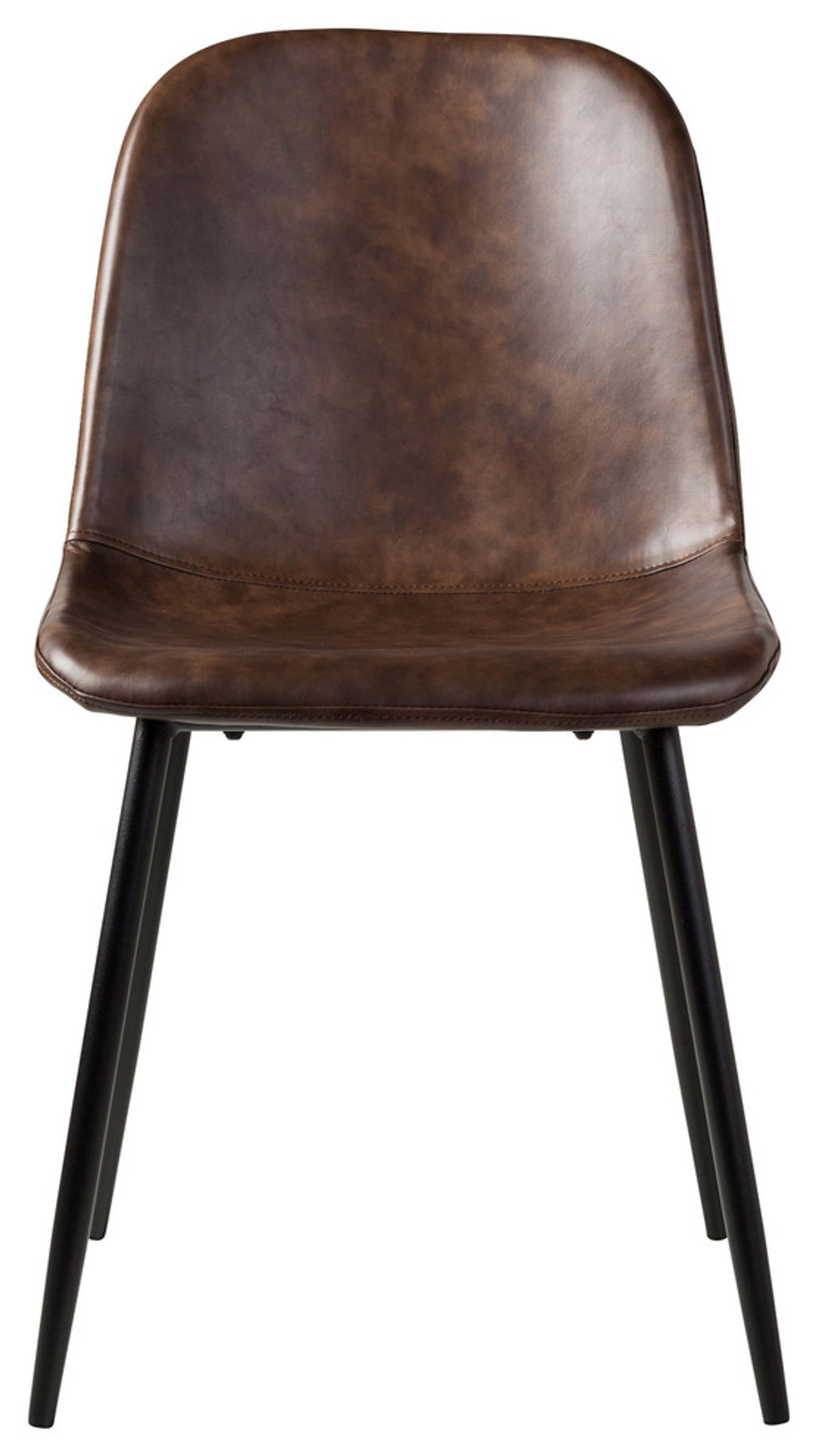 Preview image for Norwich Distressed Brown Leather Dining Chair