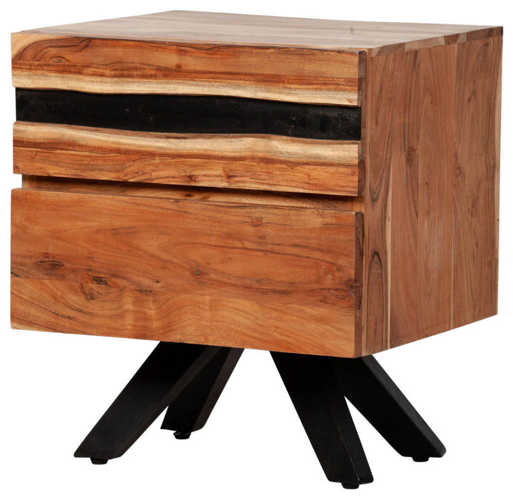 Preview image for Prana Reclaimed Mango Wood Nightstand