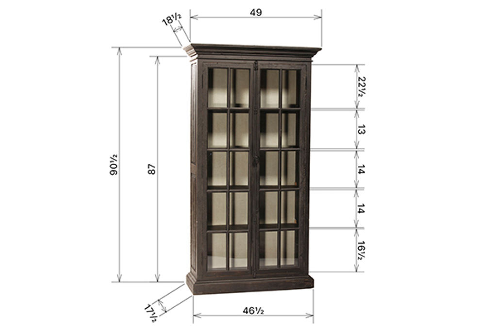 Barnsley Cabinet Black