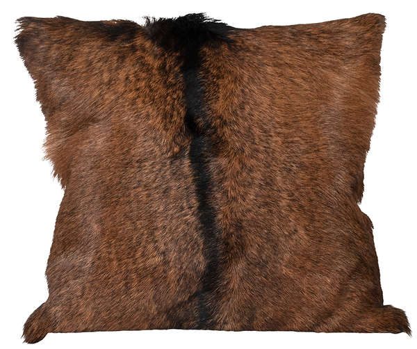 Fur Pillow Brown 20X20