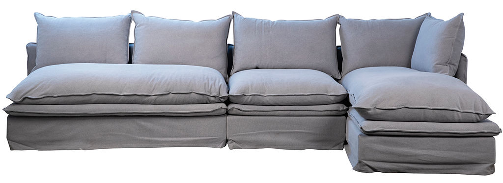 Gisborne L-Shape Sofa With Right Side Chaise