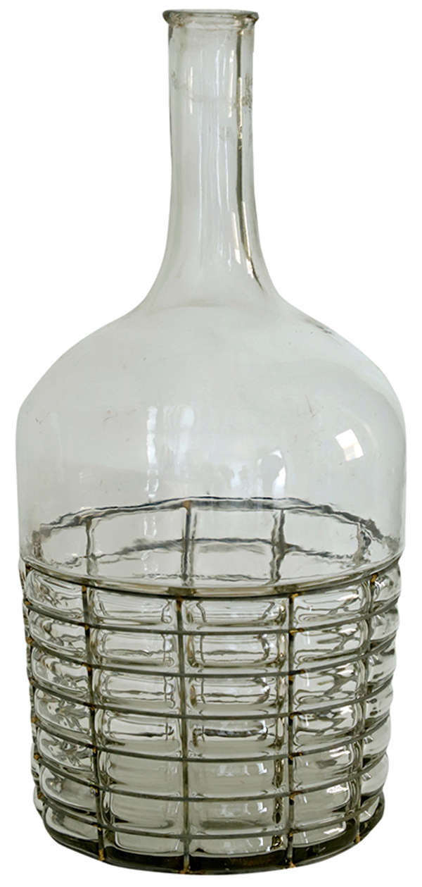 Glass Decorative Bottle / Vase