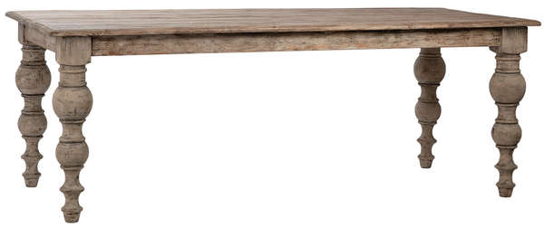 Reclaimed Pine Dining Table 84"