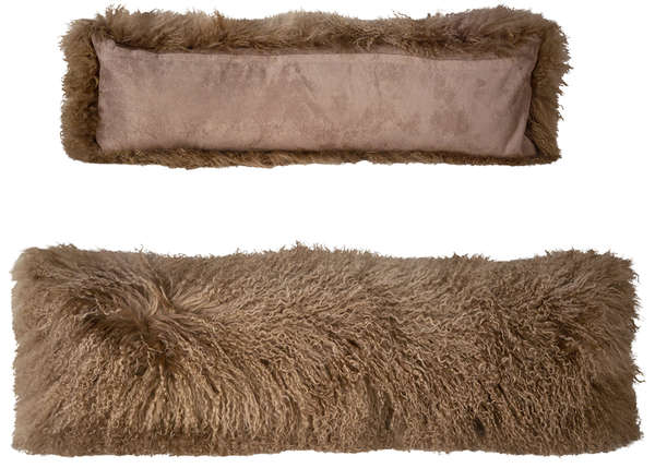 Mohair Pillow Beige