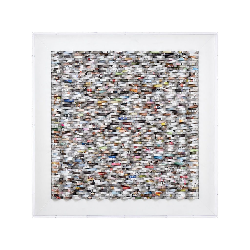 Preview image for Bookend Wall Decor In White And Multi