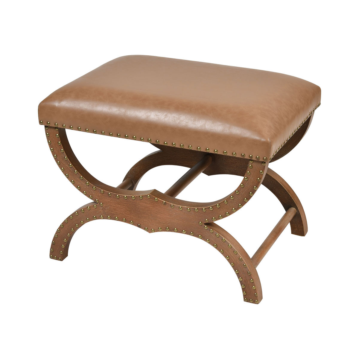Bridle Single Bench In Brown