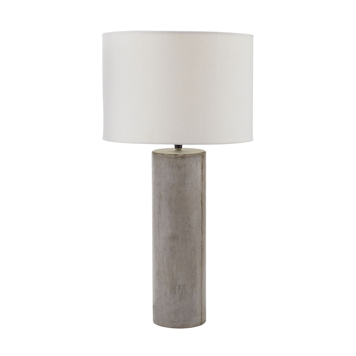 Preview image for Cubix Round Desk Lamp In Natural Concrete