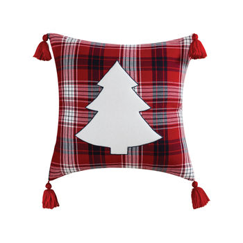 Holiday Plaid 20X20 Pillow