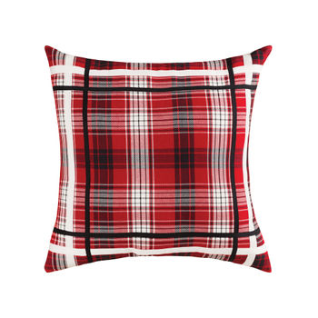 Holiday Plaid 24X24 Pillow