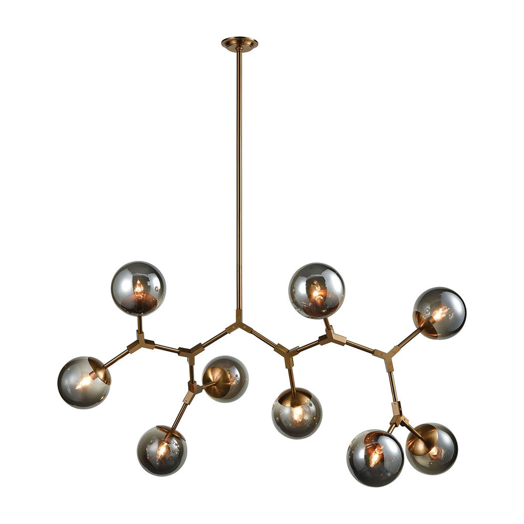 Linear Synapse 9-Light Chandelier