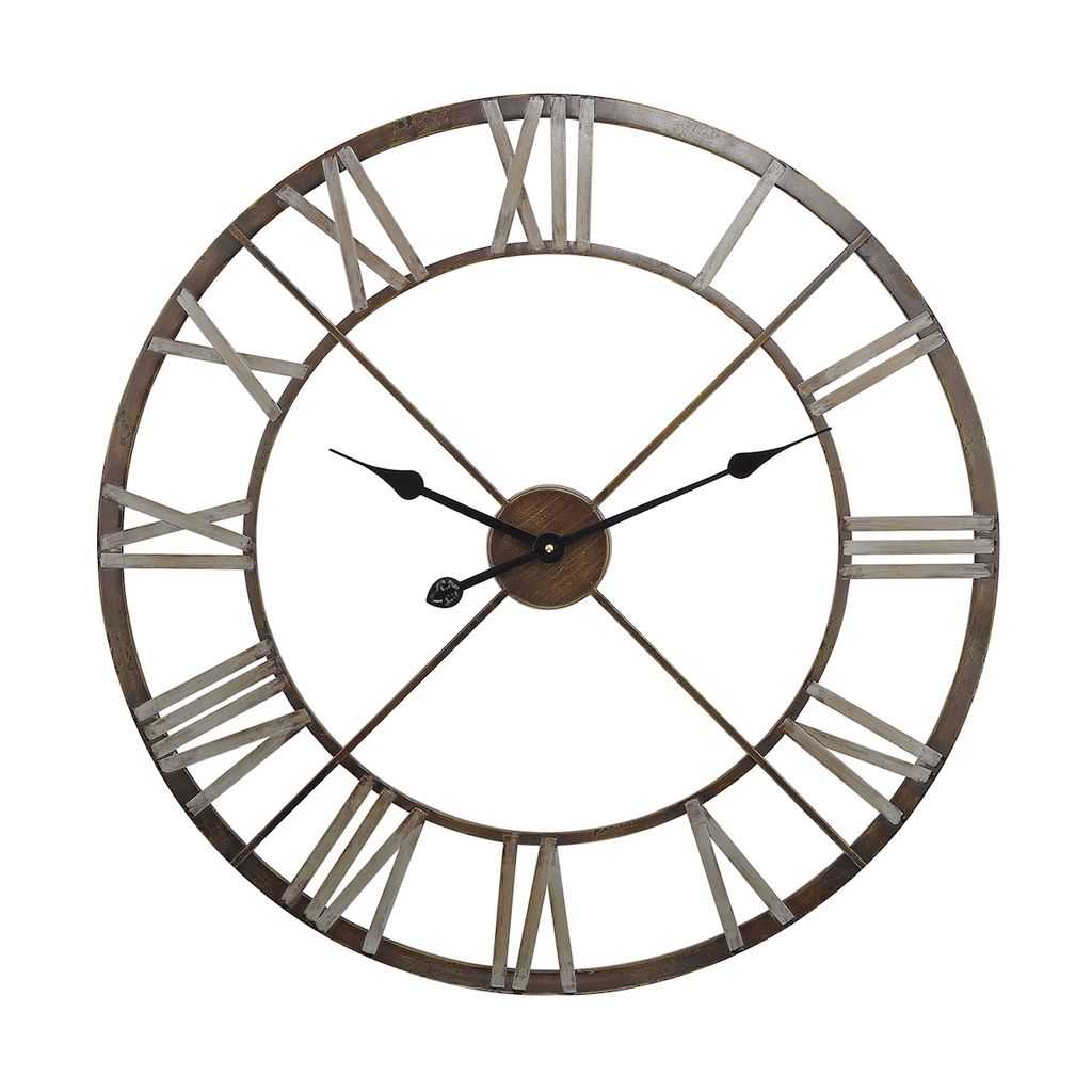 Open Centre Iron Wall Clock.