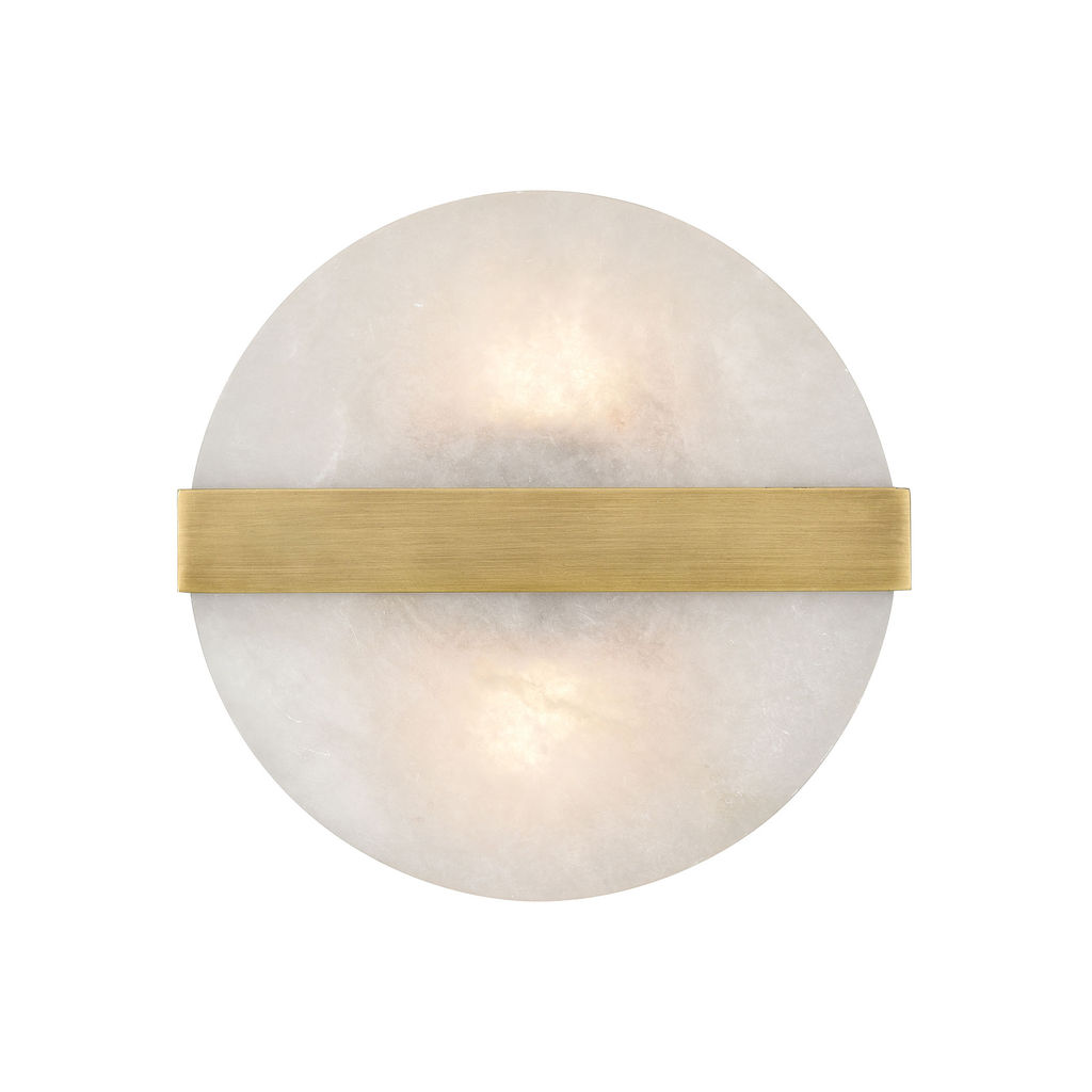 Preview image for Stonewall 2-Light Wall Sconce In Aged Brass