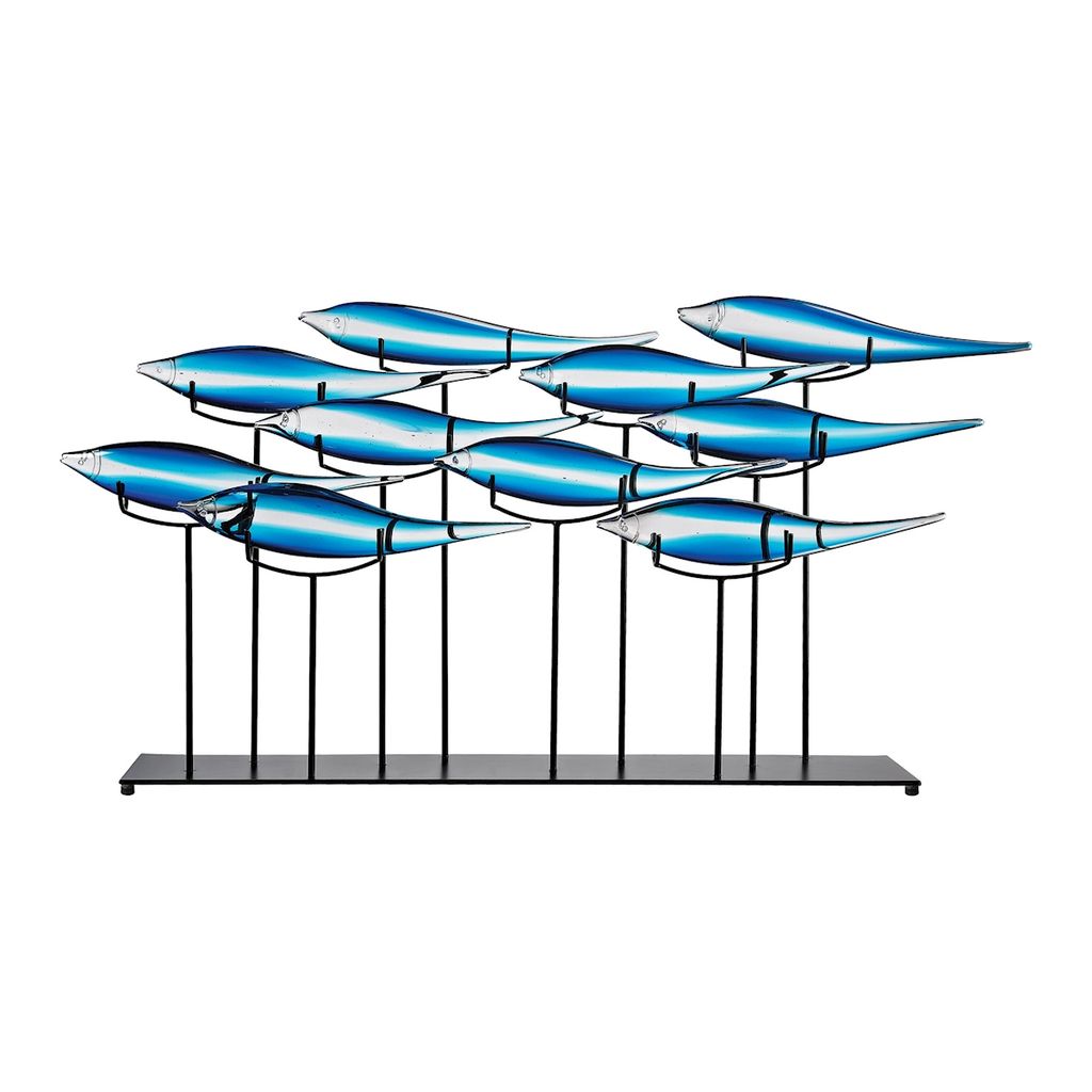 Preview image for Living Room School of Fish Sculpture
