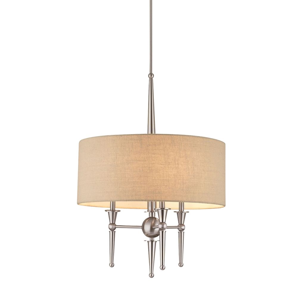 Allure 3-Light Pendant In Brushed Nickel