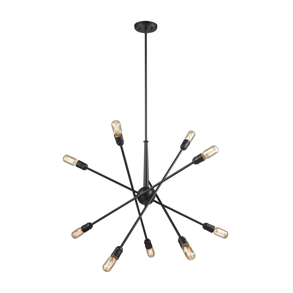 Preview image for Delphine 10-Light Chandelier In Oil Rubbed Bronze