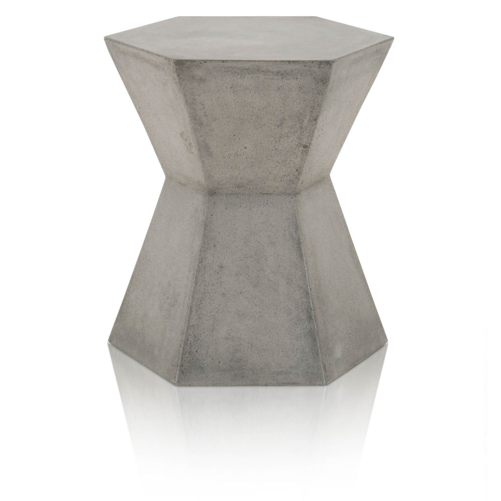 Preview image for Geometric Concrete Accent Table