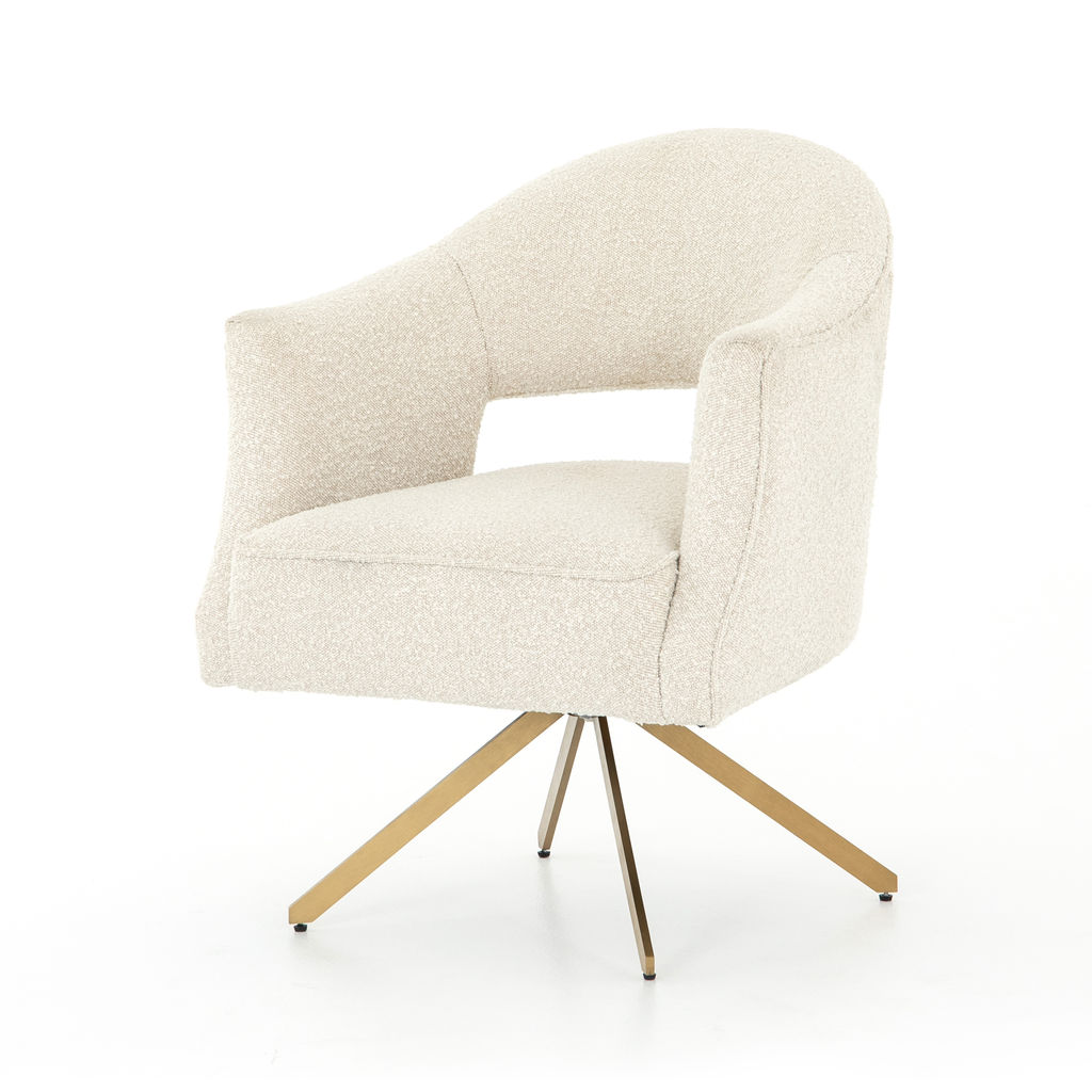 Preview image for Desk Chair-High Performance Natural Boucle