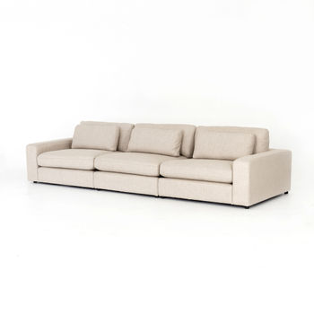 Bloor 3-Pc Sectional, Natural